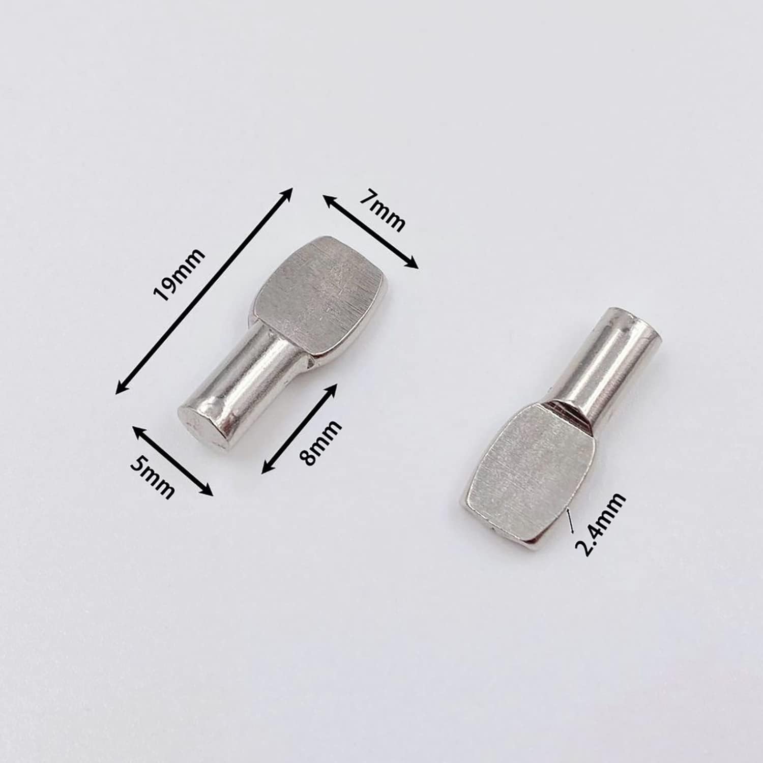 100 Pezzi Perni Supporto Per Mensola 5mm, Perni Per Ripiani - Foto 9