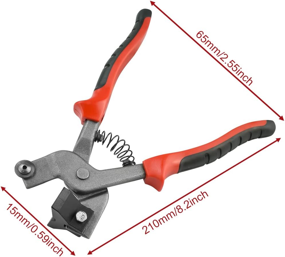 Pinza Tagliapiastrelle 200mm - Per Mosaico, Vetro E Ceramica, Con Taglienti In Metallo Duro - Foto 2