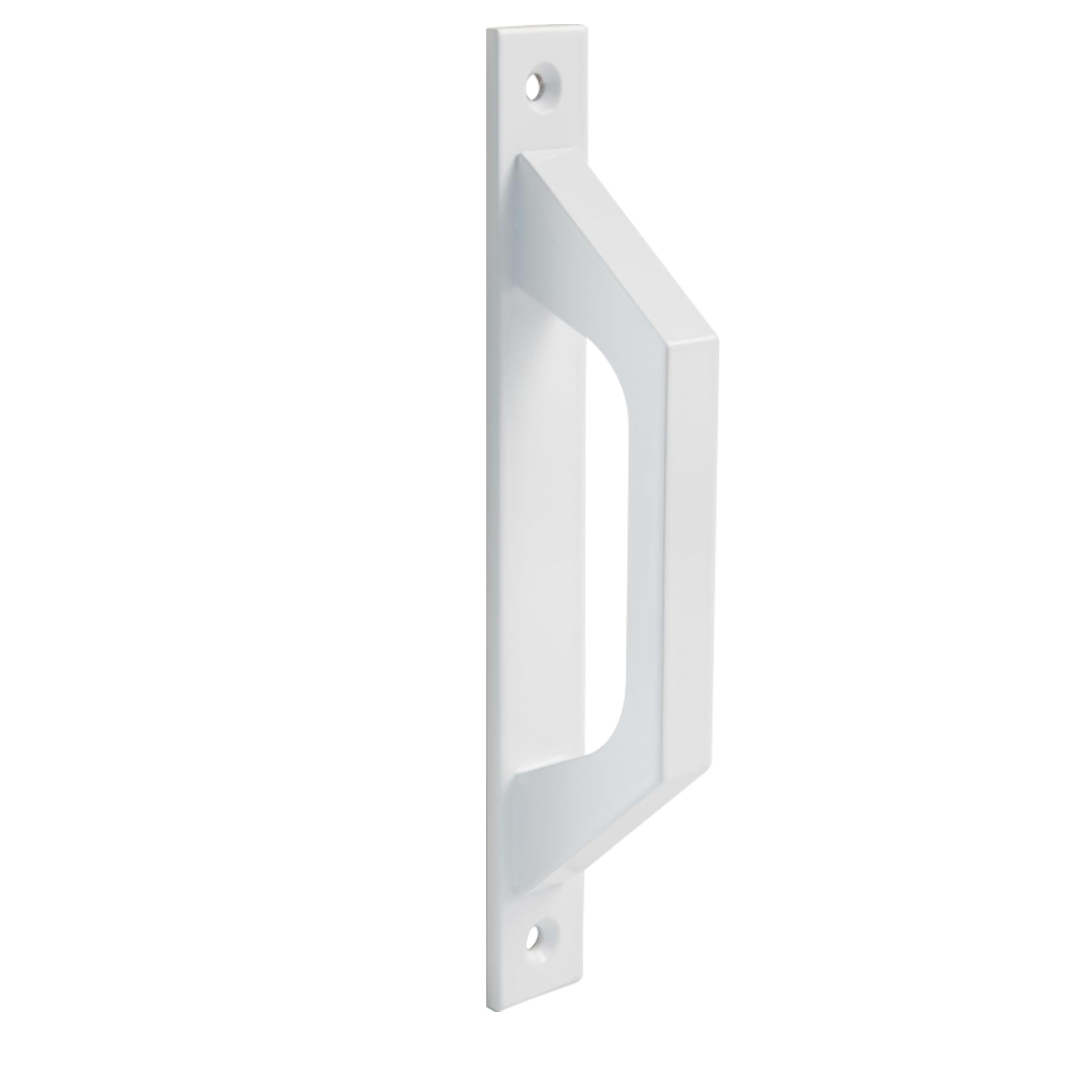 Klamka do drzwi przesuwnych | 200 x 25 x 40 mm | Wykończenie prostokątne | Idealna do drzwi przejściowych, uchylnych i przesuwnych | Ergonomiczna klam