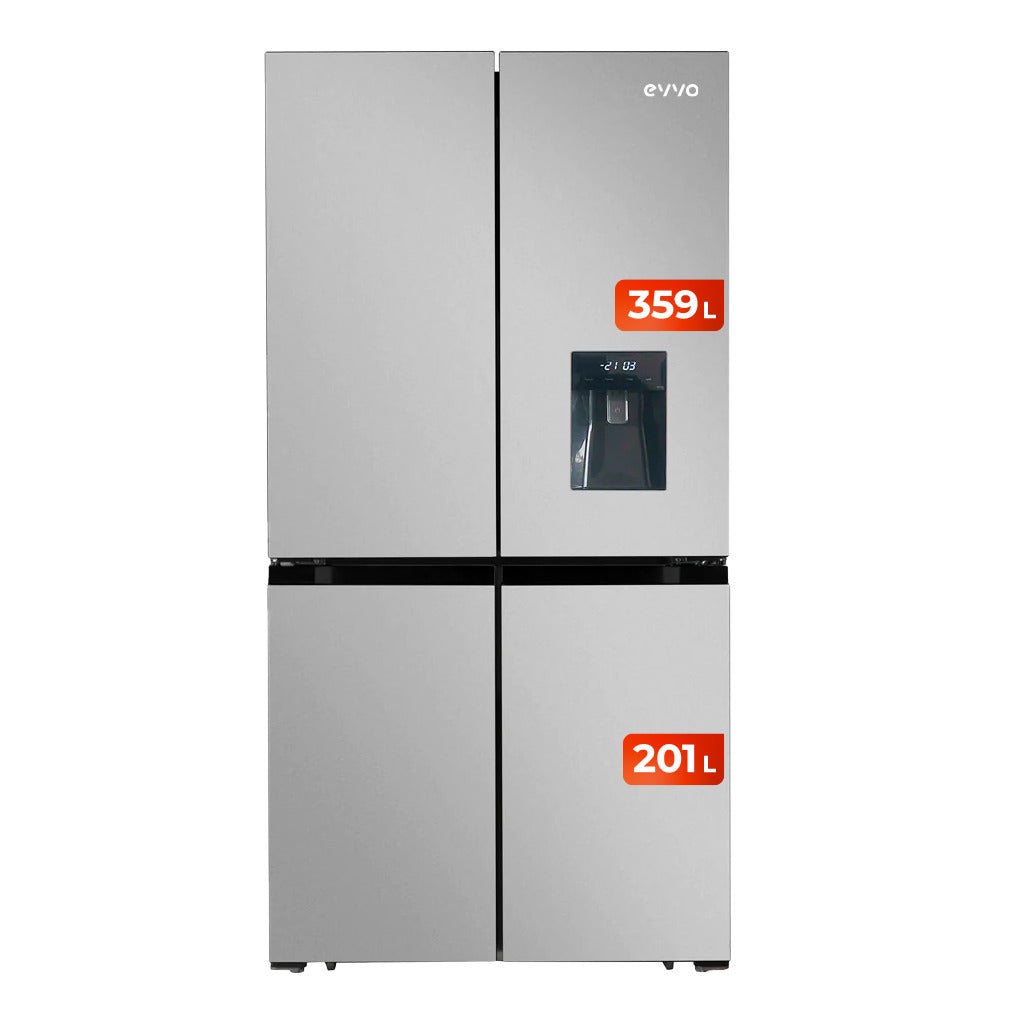 Evvo Frigorífico Americano F100x 560L Inox E - Imagen 3