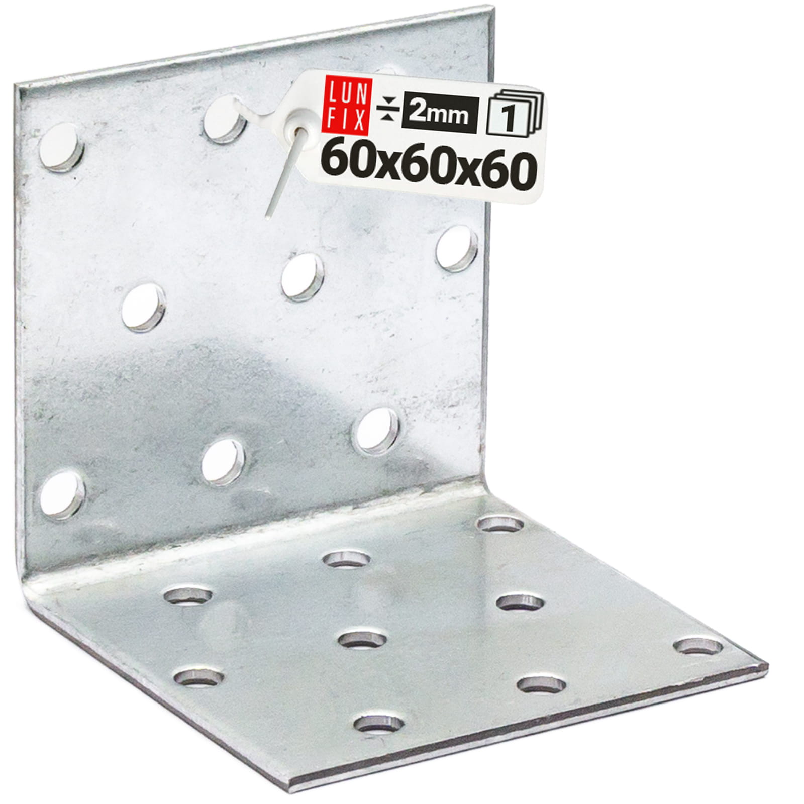 Kątownik montażowy 60x60x60x2 1szt.
