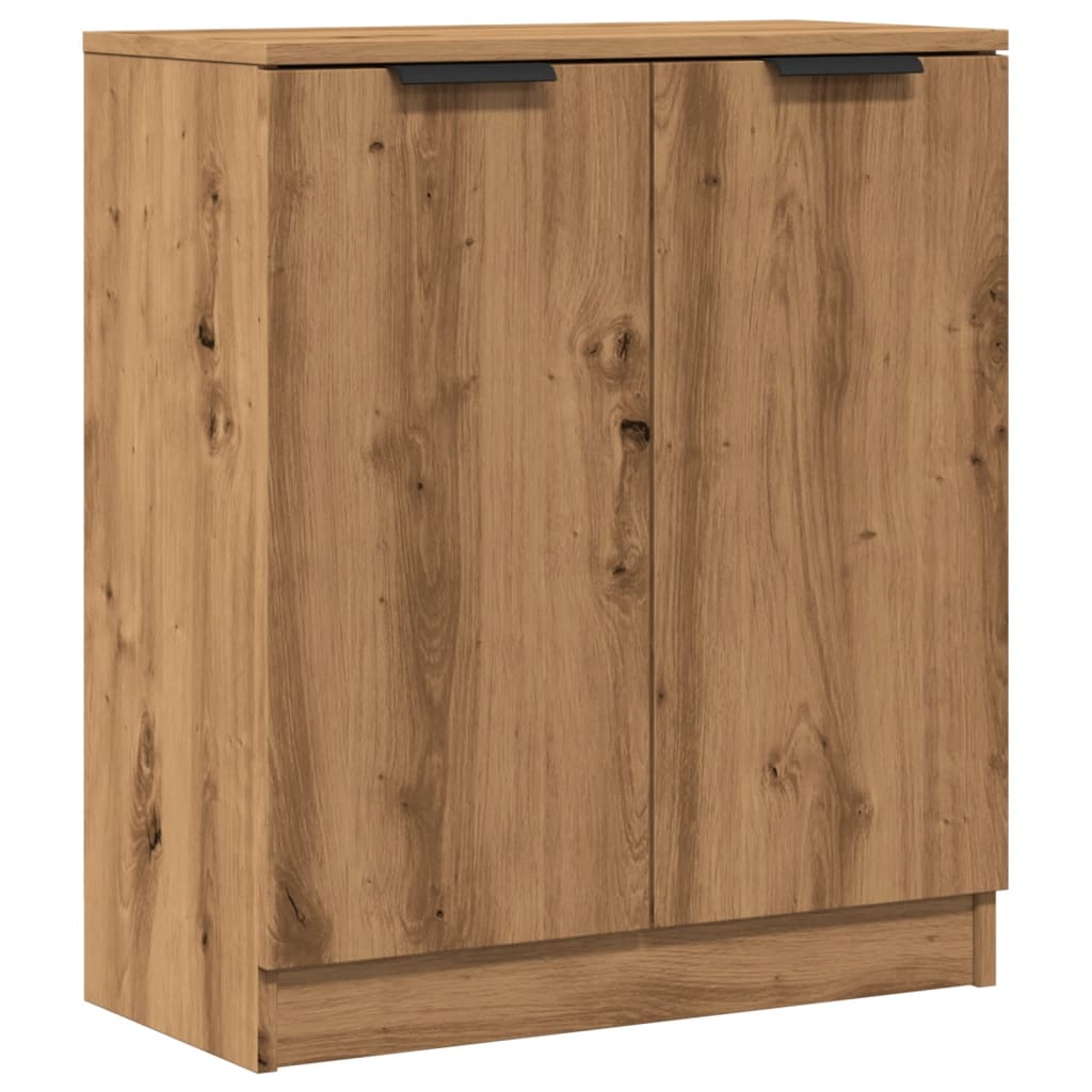 VidaXL Boîte De Rangement Chêne Artisanal 30x50x28 Cm Bois D'Ingénierie Avec Couvercle