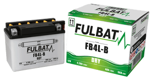 Batterie Moto FULBAT DRY 12N14-3A – 12V 14,7Ah 125A – Montage Vertical Uniquement