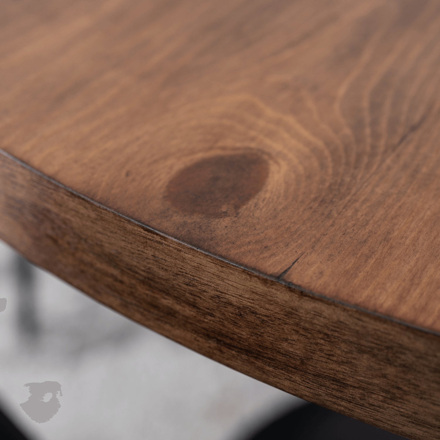 Stół Okrągły Do Salonu Jadalni Kuchni Loftowy Kuchenny Rustykalny LINO Ø100 - 3