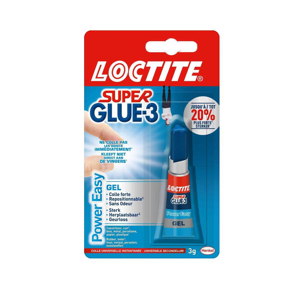 Klej Super Glue Loctite Power Easy żel przezroczysty do precyzyjnego klejenia