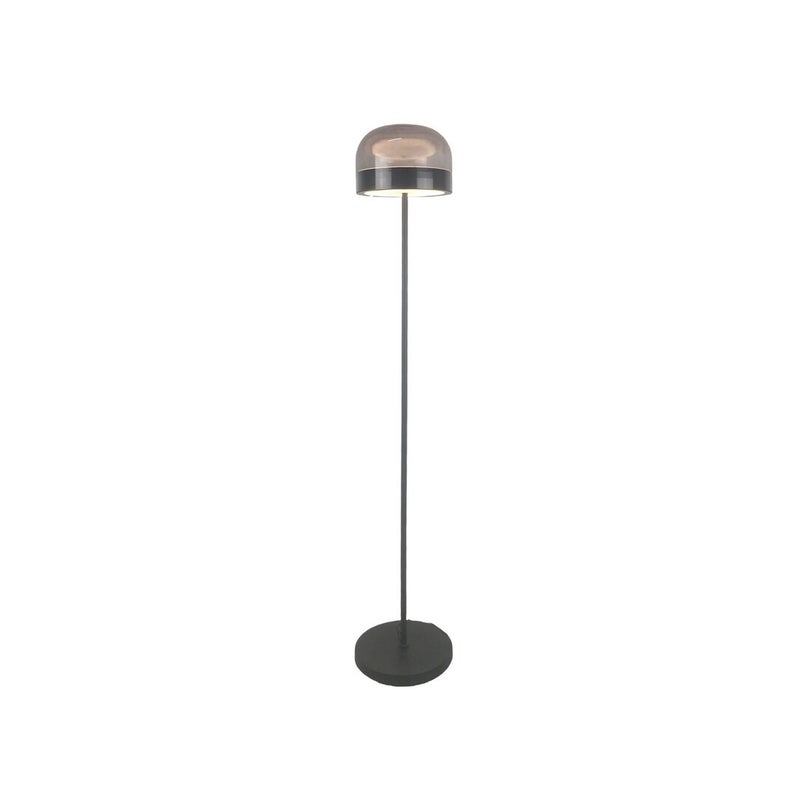 Lampa podłogowa stojąca Nivaro czarna-dymiona LED 20W 3000/4000/6000K 1050lm wym: 135 x 25 x 25 cm metal Rabalux