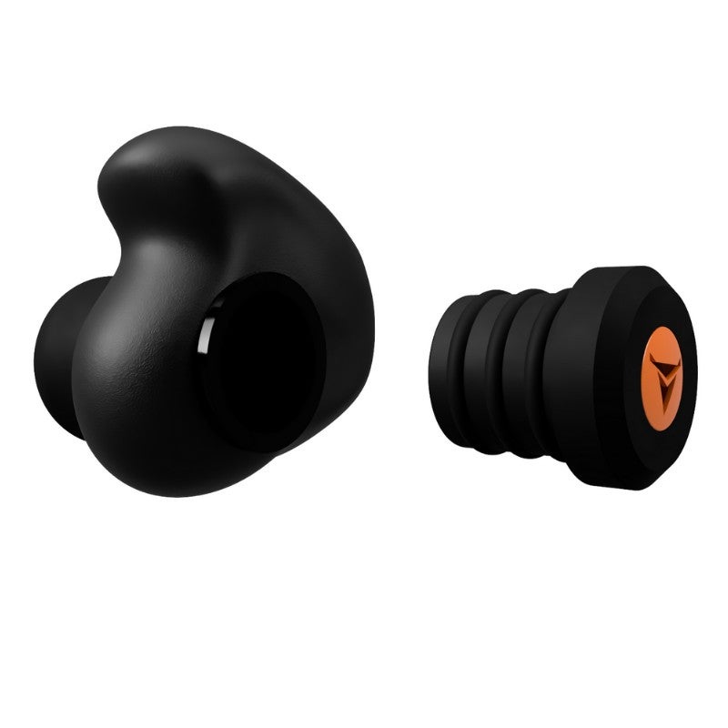Decibullz Percussive Filters - Bouchons d'oreilles chasse et tir - Attenuation 33dB - 3 tailles d'mbouts, 1 étui, 1 cordon - 2