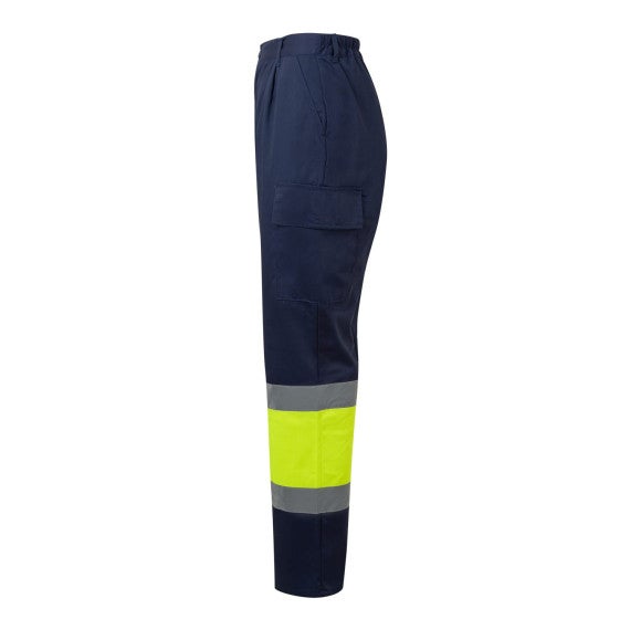 PANTALON BICOLORE HV - 4