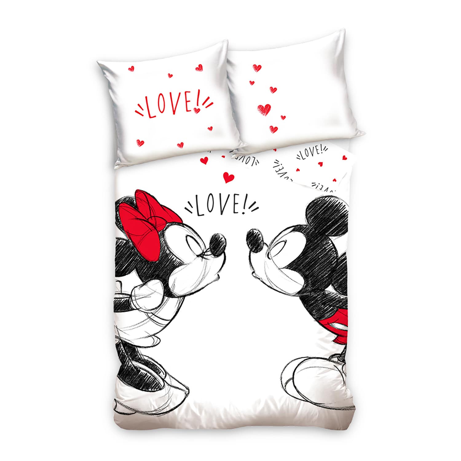 Set letto singolo copripiumino federa ufficiale Disney Mickey and Friends 4404 Leroy Merlin