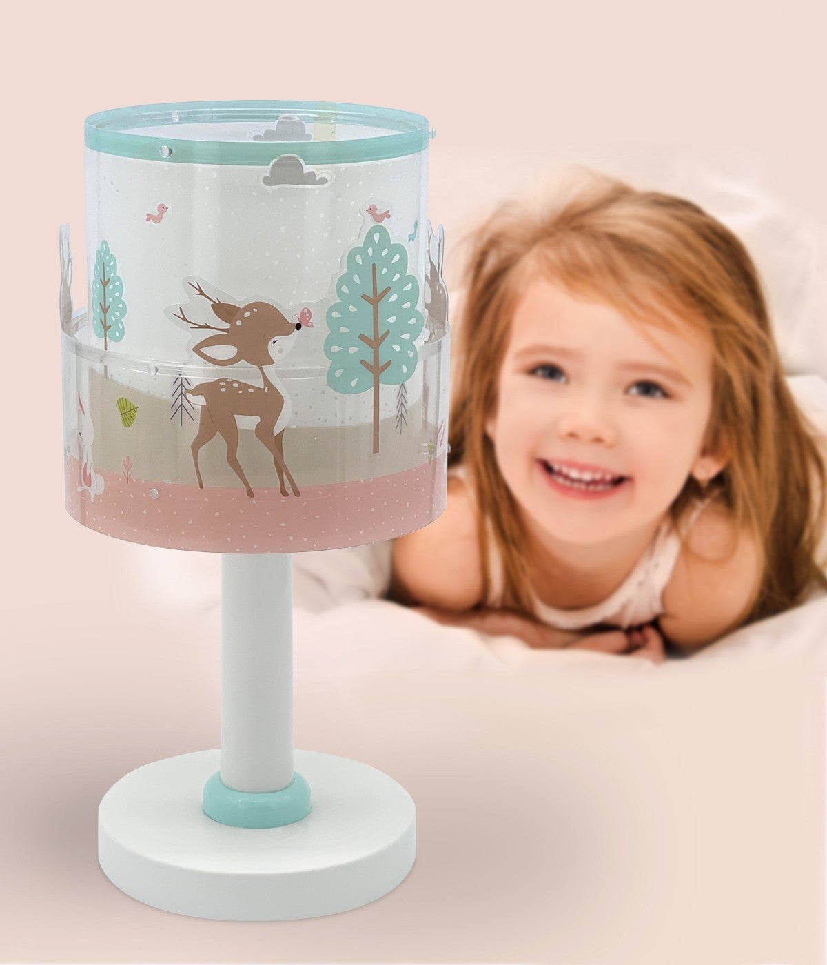Lampka nocna LED Loving Deer - Jeleń dla dzieci