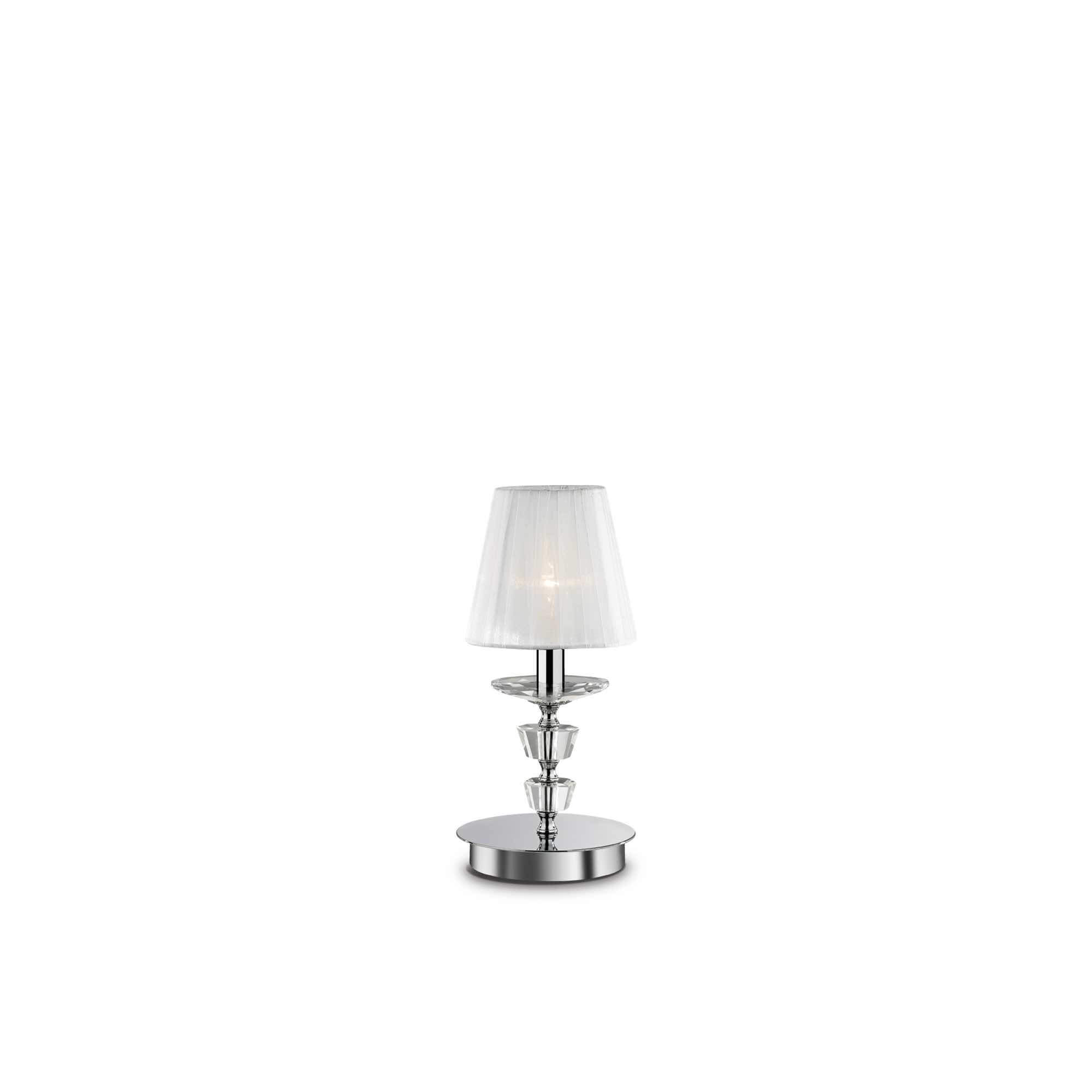 Ideal Lux  Lampe De Table Blanche Pegaso 1 Ampoule , Leroy Merlin