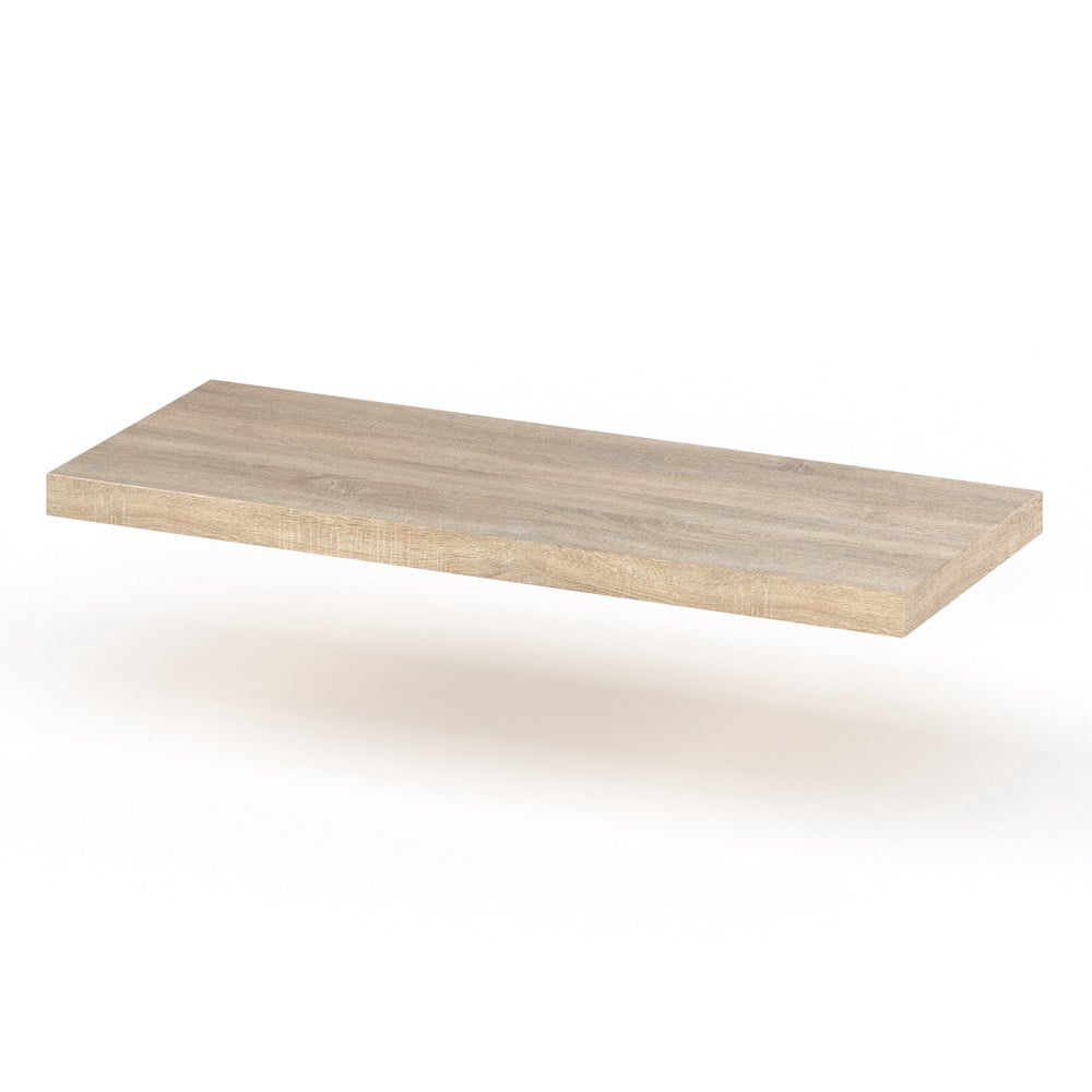 Półka wisząca ścienna na książki dla dzieci dąb sonoma hugo 40cm do pokoju