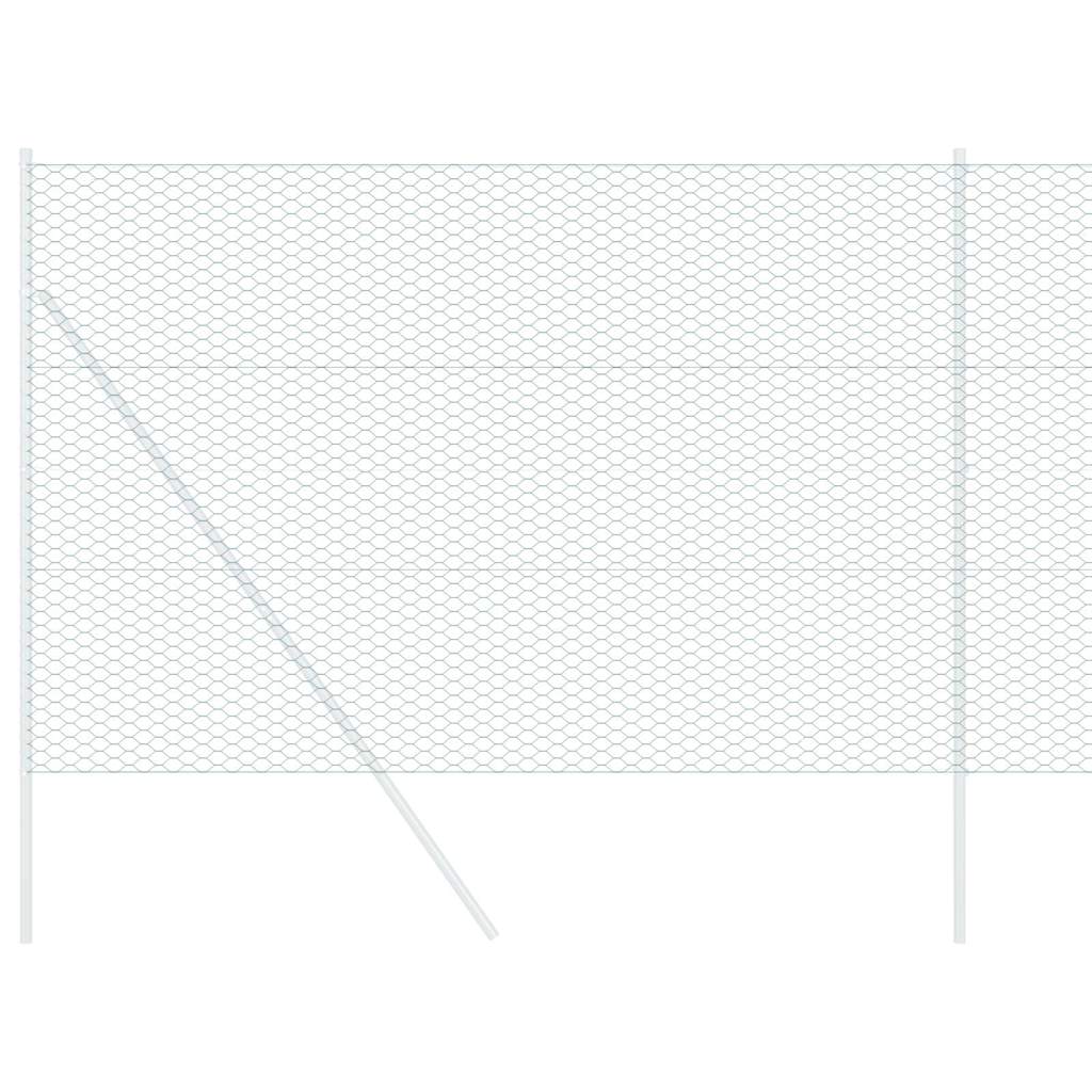 Clôture hexagonale verte 4,92 x 32,81 pi PVC | Leroy Merlin