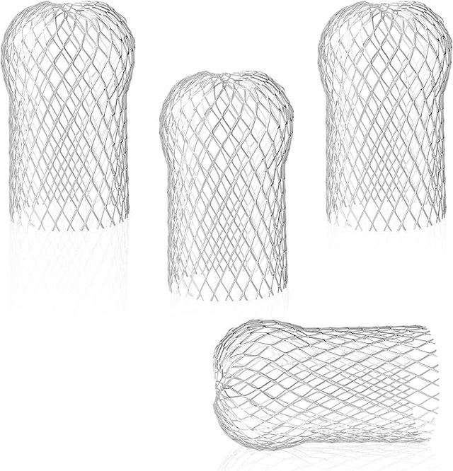 Lot De 2 Crapaudines Pour Gouttière 120 Mm - Acier Inoxydable, Protection Contre Les Feuilles, Facile à Poser, Argenté
