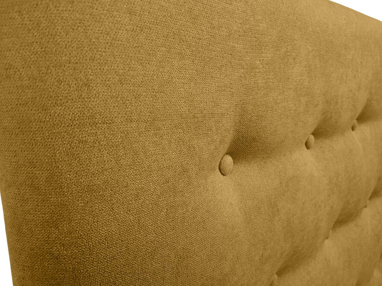 DecorQUALITY Cabecero de cama 150 PARIS Cabezal tapizado tejido antimanchas Mostaza 150x70 cm - 3