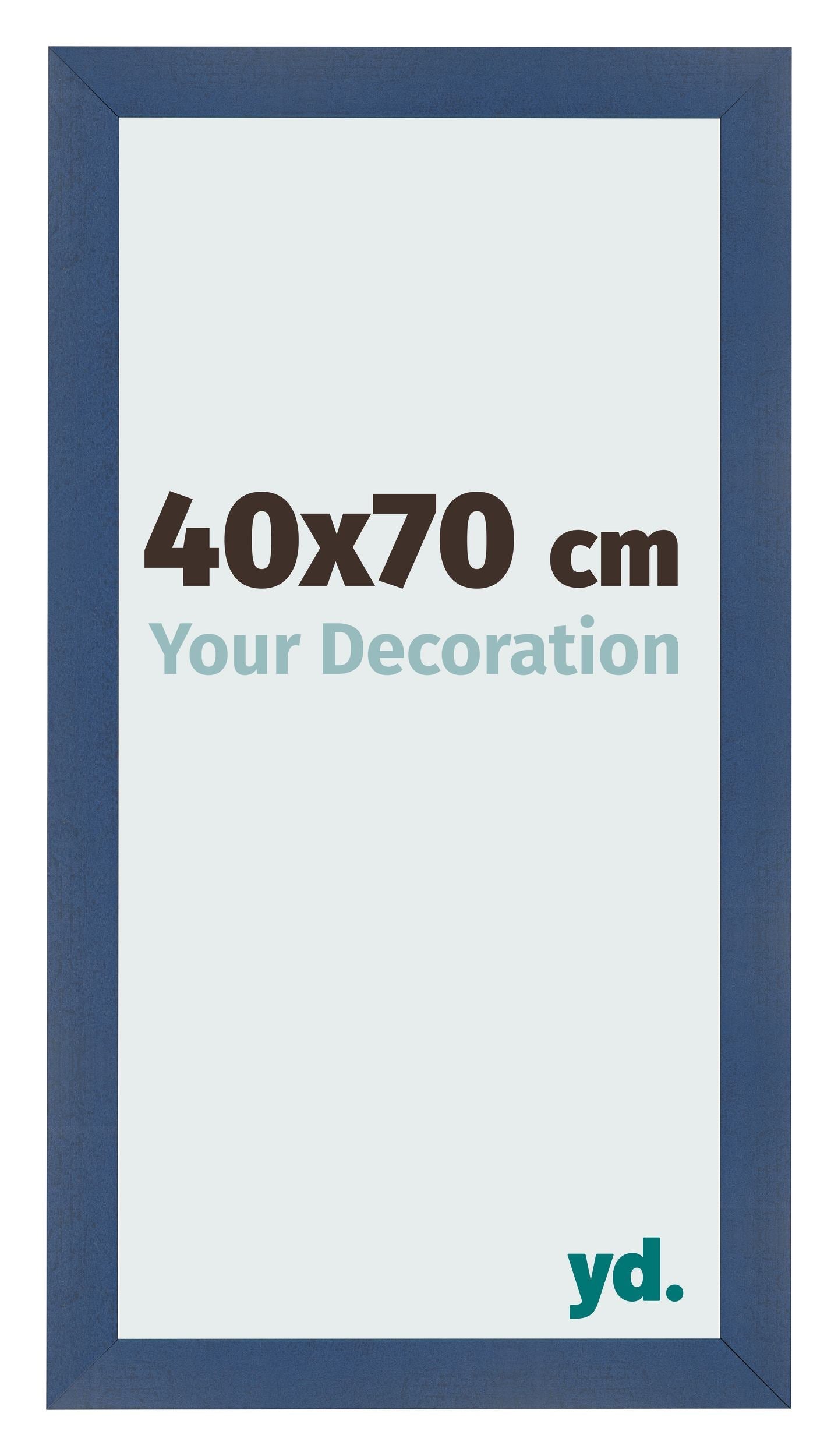 Yd. Cadre photo 40x70 cm - Bleu Fonce Patine - MDF - Pisa | Leroy Merlin