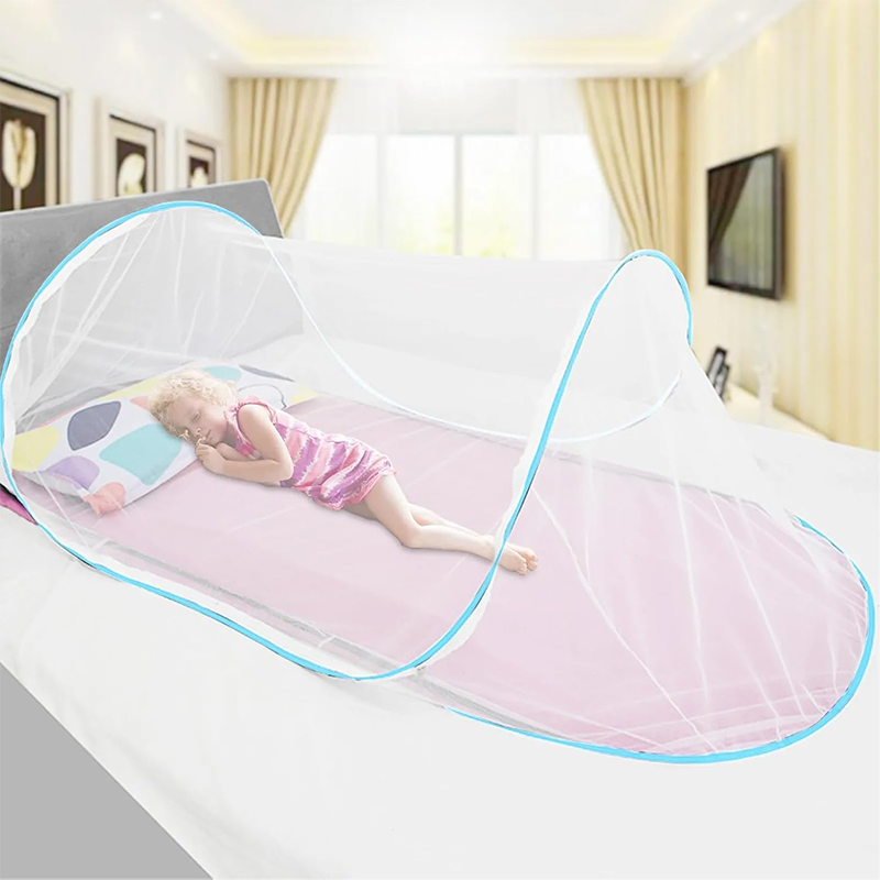 Ultralekka, przenośna, składana moskitiera do namiotów kempingowych i domowych 200 x 80 x 56 cm