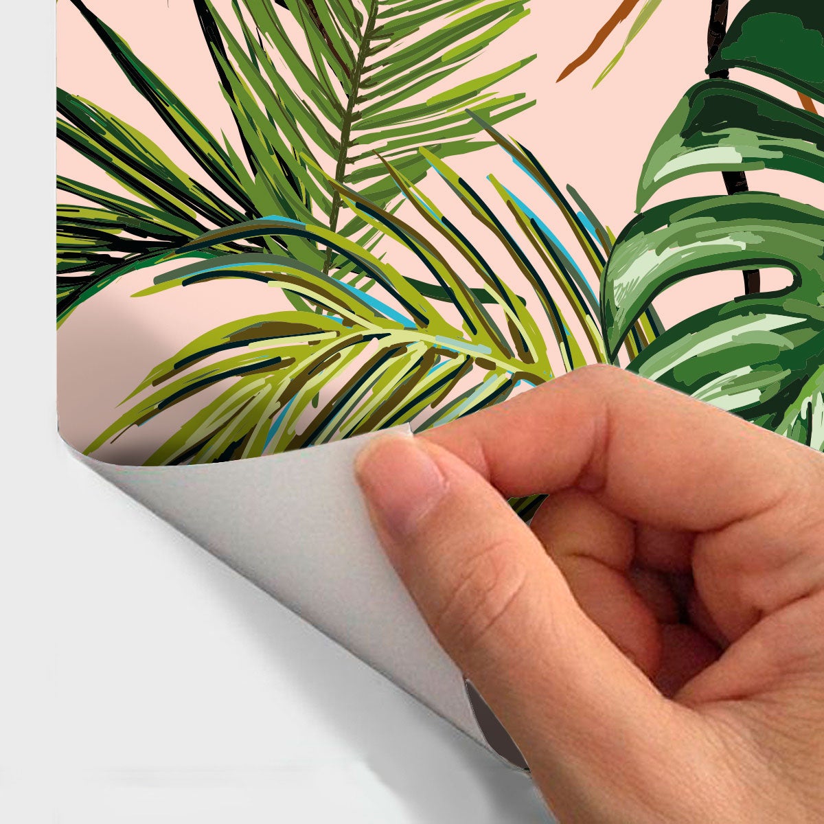 Adesivo arazzo tropicale Curitiba - Sticker adesivo - adesivi murali - 30x30cm - 4