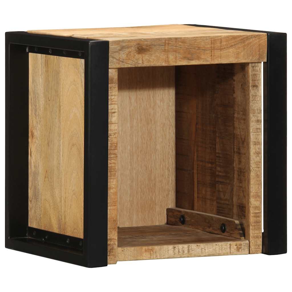 Szafka nocna 40x35x40 cm lite drewno surowe mango vidaXL