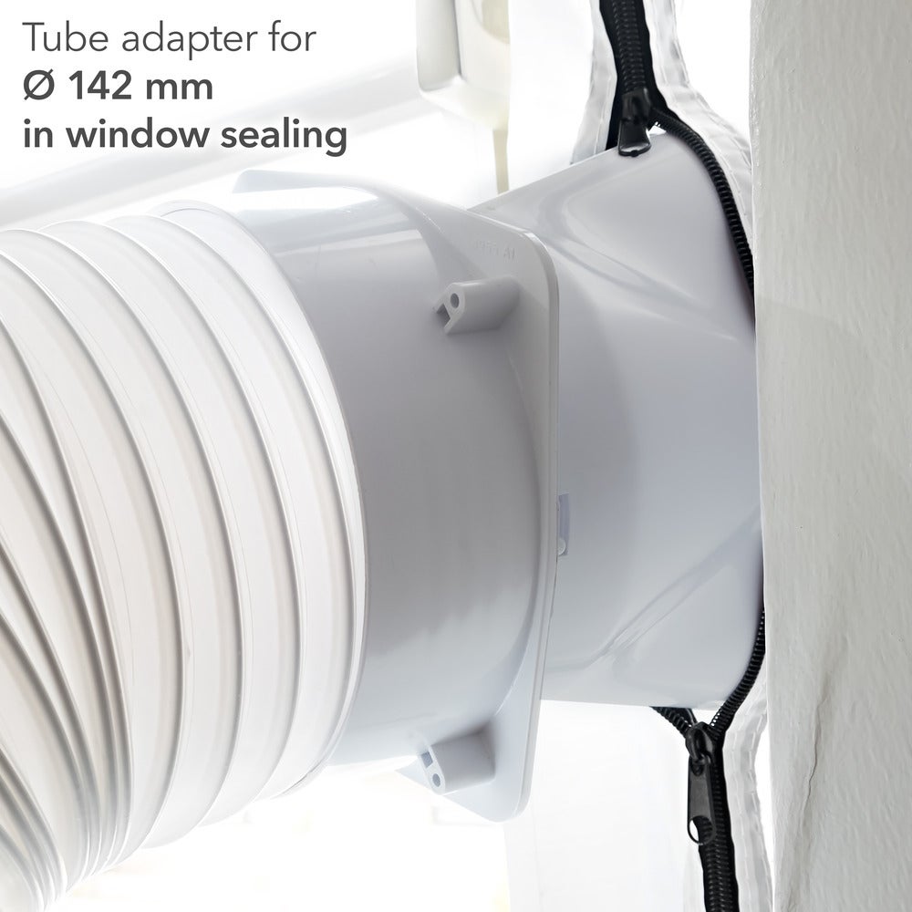 Buse-adaptateur de fenêtre pour gaine d'évacuation des climatiseurs mobiles TROTEC - 5