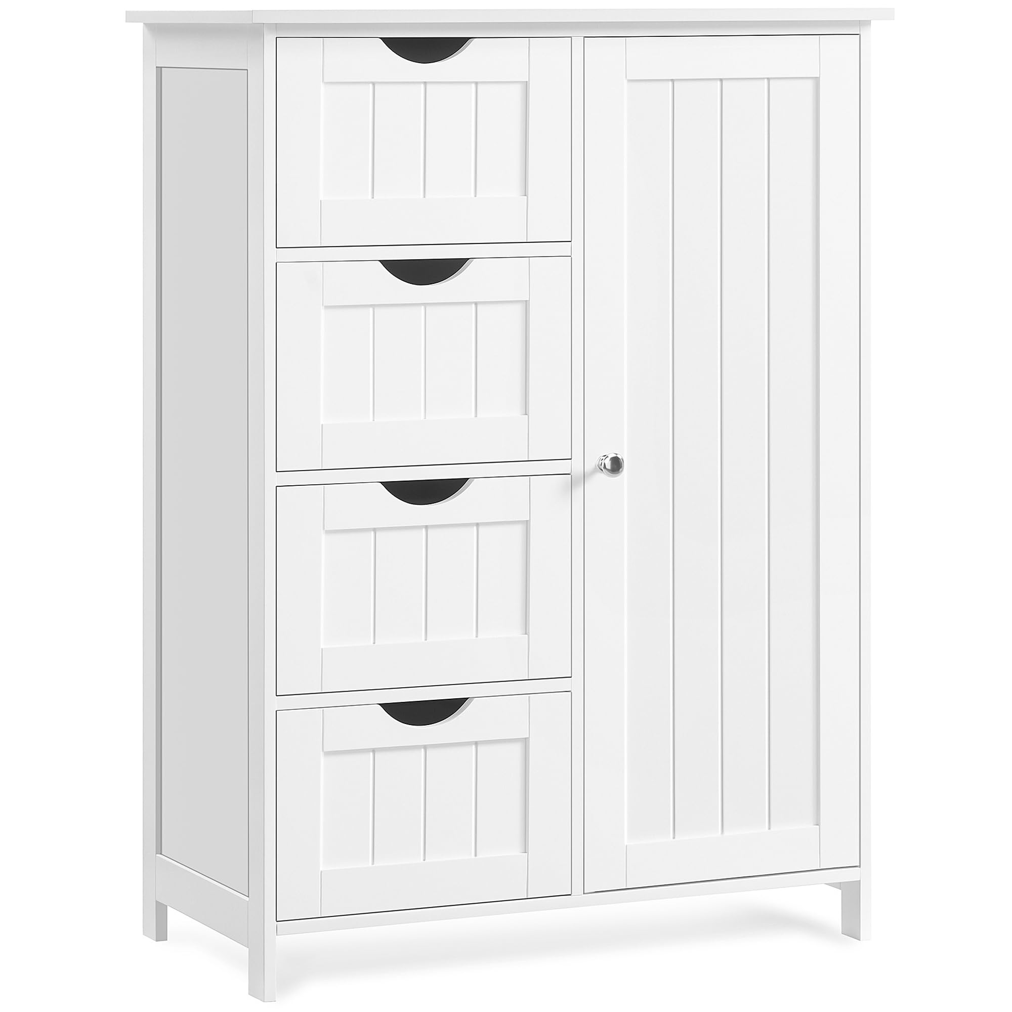 Vasagle Blanco Armario De Baño Estante Ajustable 35 X 65 X 90 Cm Nube - Imagen 3