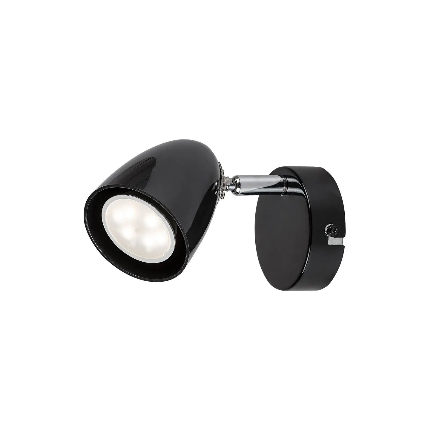 Kinkiet PERICO czarny 1xGU10x5W metal wym:10,5x7x16cm IP20 Rabalux