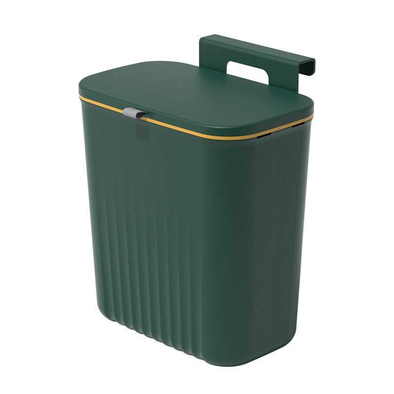 Poubelle Compost Appartement composteur de Cuisine Pliable avec Couvercle, Poubelle de Cuisine Alimentaire Anti Odeur - avec kit 12 Mois 5 Filtres à Charbon + 2 Rouleaux Sacs Poubelles