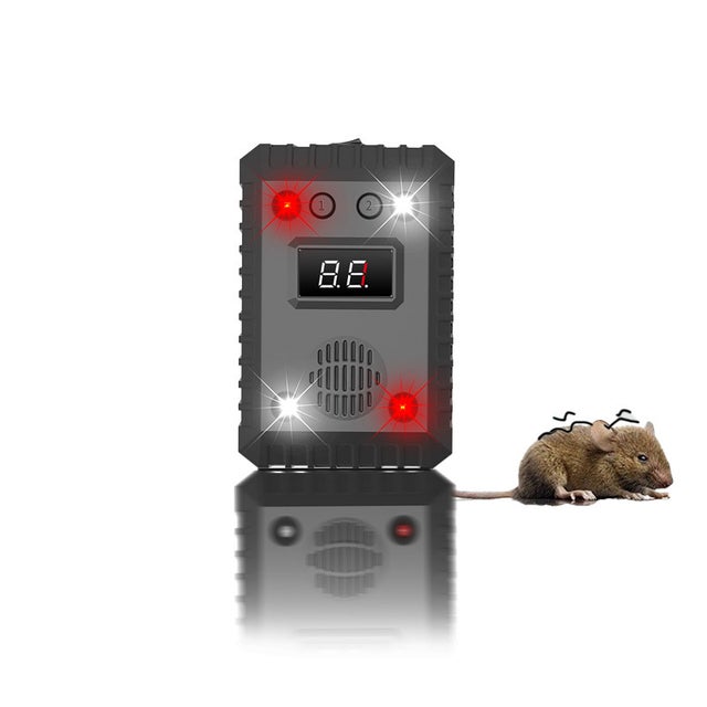 Répulsif Ultrasonique pour Rats/souris, Convertisseur de Fréquence 4K