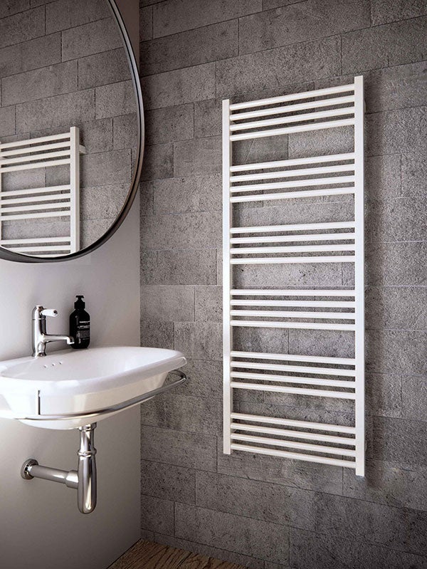 Sèche-serviette mixte blanc de 1620mm de haut et 600mm de large - 801 Watt - FIO1620/600Z1B - 4