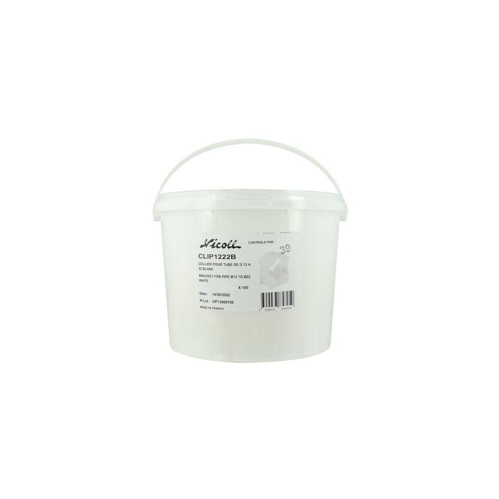 NICOLL Collier COLLCLIP de fixation simple, les 100 - 5