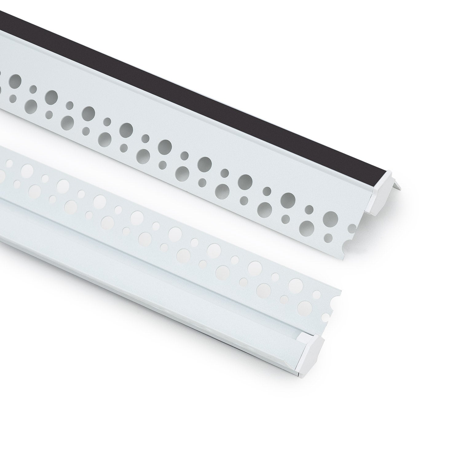 Profilé Aluminium Intégration Plâtre/Placo Angle Arista Tira LED jusqu ...