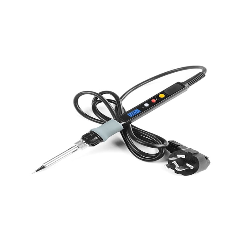 Kit Saldatura Stagno Saldatore A Stilo Per Elettronica 60W 220V Temperatura Regolabile 200-450°C 6 Punte Saldatore Laser