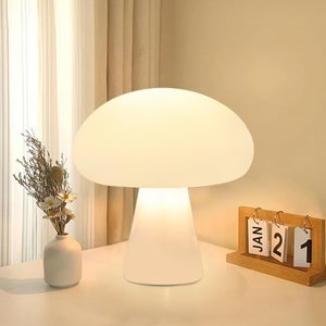 Lampada A Fungo In Vetro LED Con Telecomando: Atmosfera Soft Con Timer E 3 Colori (USB) - 4
