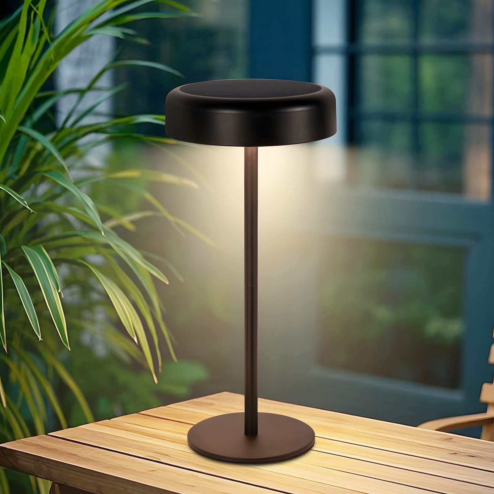 Lampe De Table LED BRILONER - Sans Fil, Tactile, IP44, Batterie Remplaçable, Lumière Chaude, Parfaite Pour Chevet, Salon, Balcon - 10