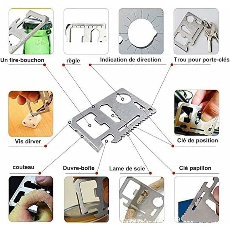 Coffret de secours-Survie Trousse De Premiers Soins De Survie Vitesse Kit, Tactique Pouch Outdoor Gear Sac Trauma d'urgence pour La Randonnée Camping - 4