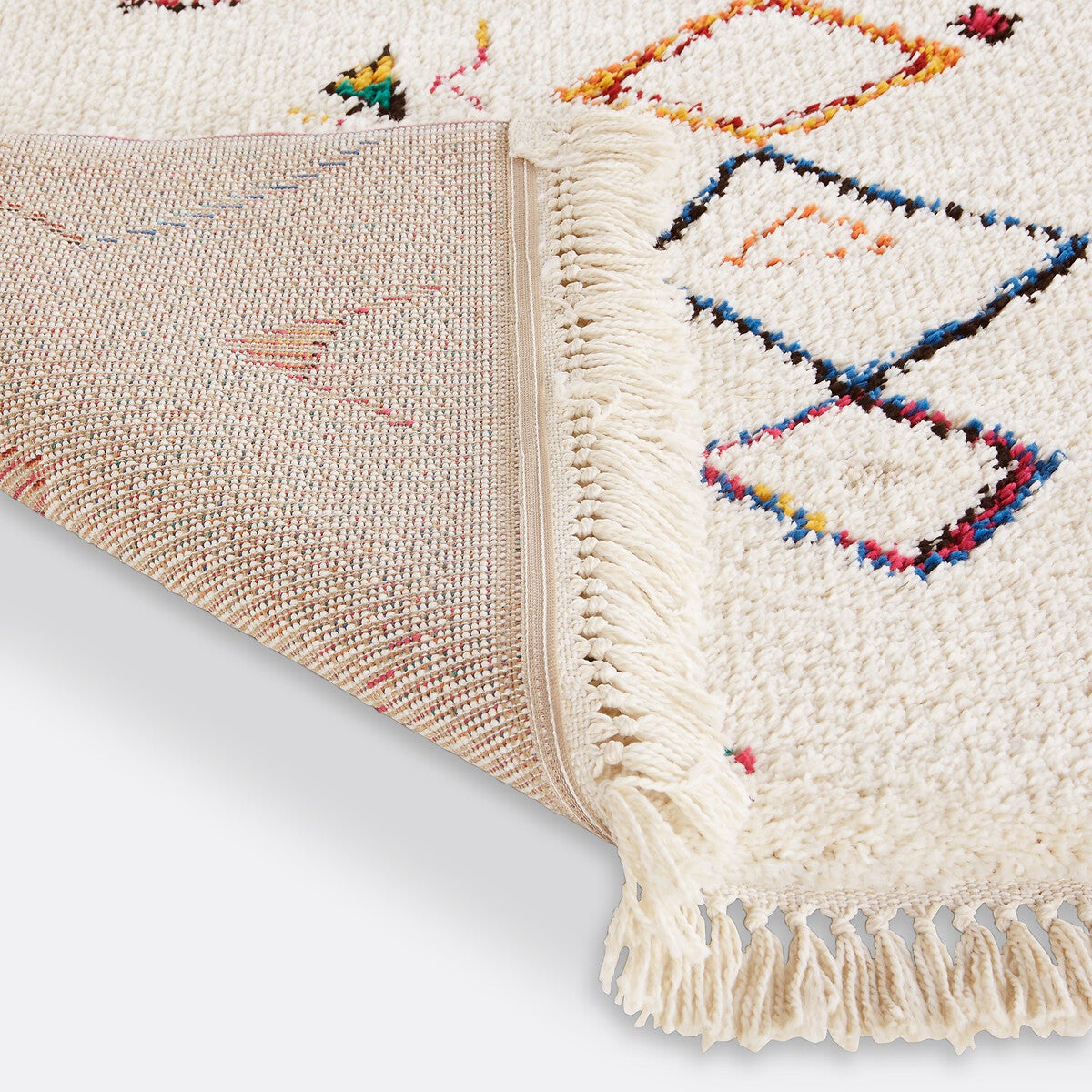 Tapis berbère coloré, Miro - Multicolore - 120 x 170 cm - 6