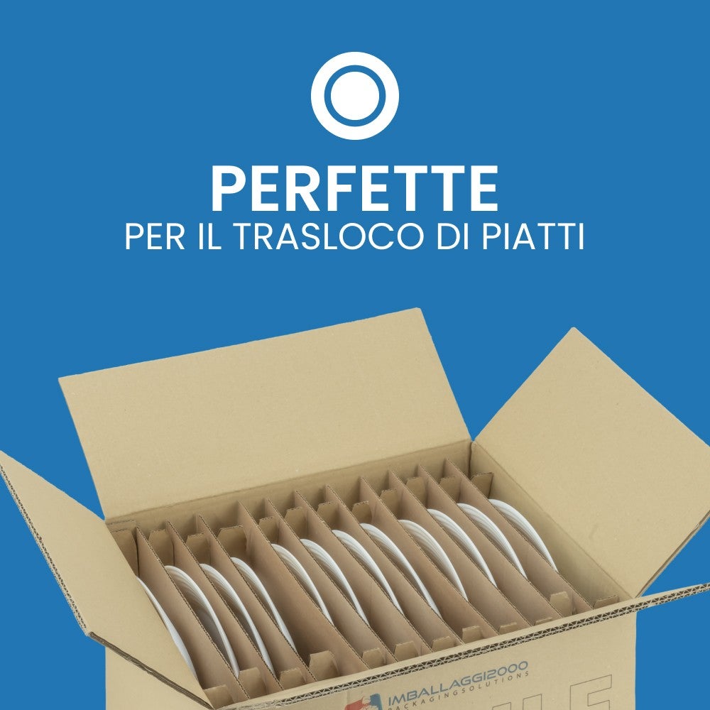 Scatola Portaoggetti Impilabile In Feltro Spesso Per Traslochi – Trapuntata, Per Piatti E Tazze, 18x14 Cm, Con Cerniera E Maniglia