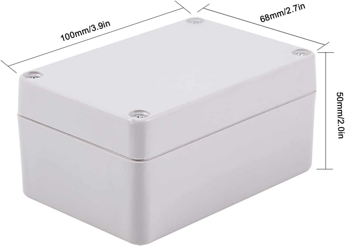 Boîtier Électrique Étanche 100x68x50mm – Boîte de Jonction pour Interrupteur DIY et Câblage - 2