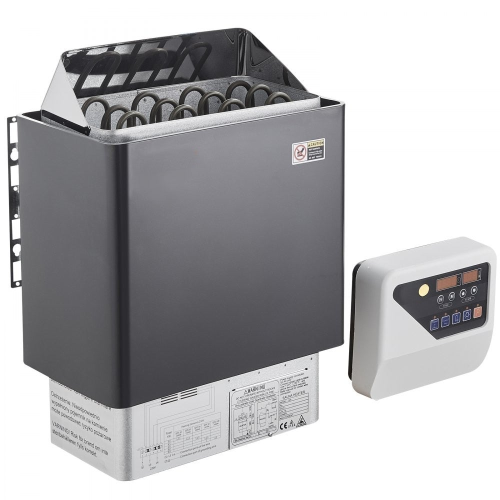 Sauna elettrico 6 kW con controller digitale per ambienti da 5 a 9 m³ TEKMAQUINAS - 2