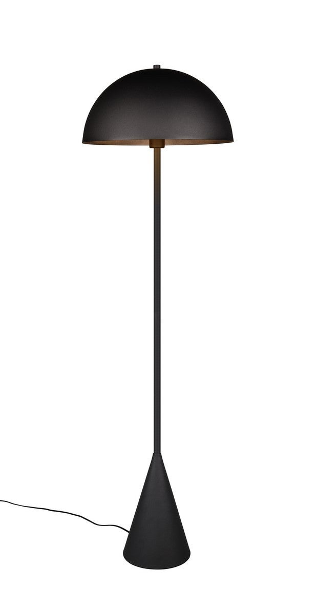 Lampa podłogowa stojąca Alfie czarna matowa 1xE27x40W wym: 130 x 40 x 40 cm metal Trio