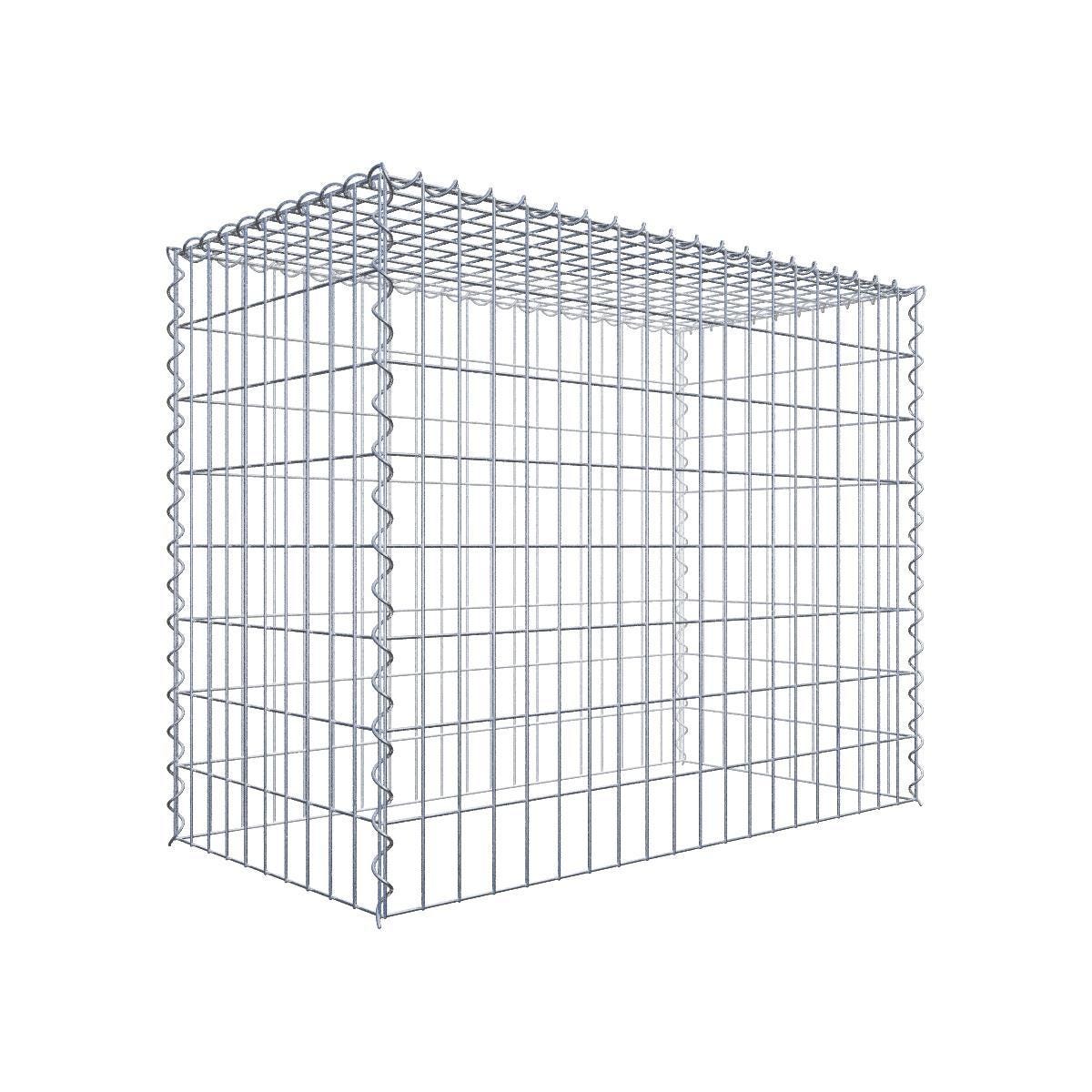 Grille Gabion Blooma - coloris zinc - maille carrée 50 x 50 mm - L.1,20 m x H Grille Gabion Blooma - coloris zinc - maille carrée 50 x 50 mm - L.1,20 m x H