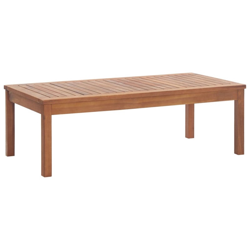 Salon bas de jardin en Bois Beige 4 personnes - 3