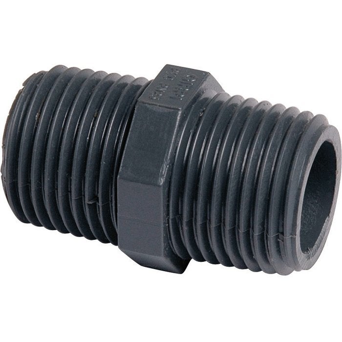 Raccord Pression PVC Girpi 25 Mm Femelle-femelle Noir - Neuf, Pour Tuyauterie Ou Irrigation