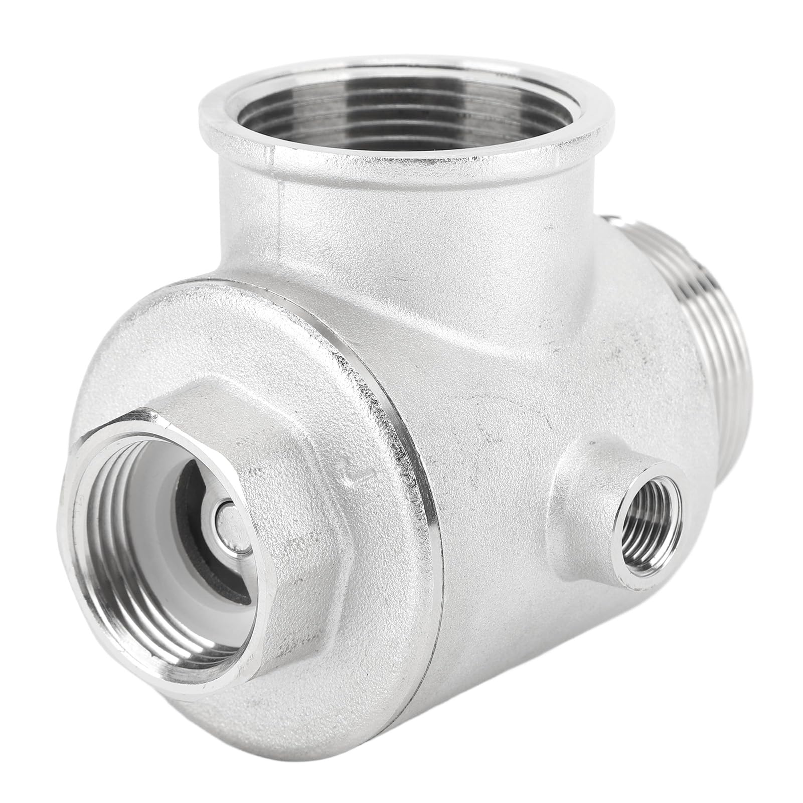 Clapet antiretour de pompe à eau 5 voies en alliage d'aluminium DN40 — free download