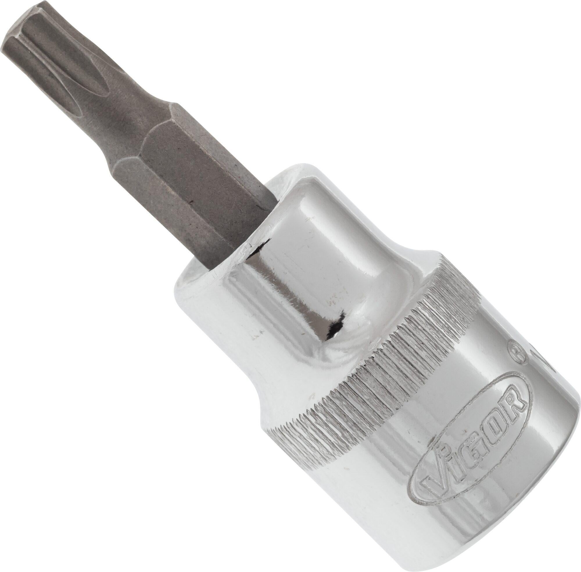 VIGOR Douille T ∙ longue ∙ V7014-10 ∙ Carré creux 3/8 pouce (10 mm