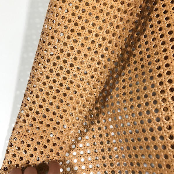 rouleau de filet en rotin sans échardes, résistant, pour la décoration de meubles et le bricolage, 50 cm. - 5