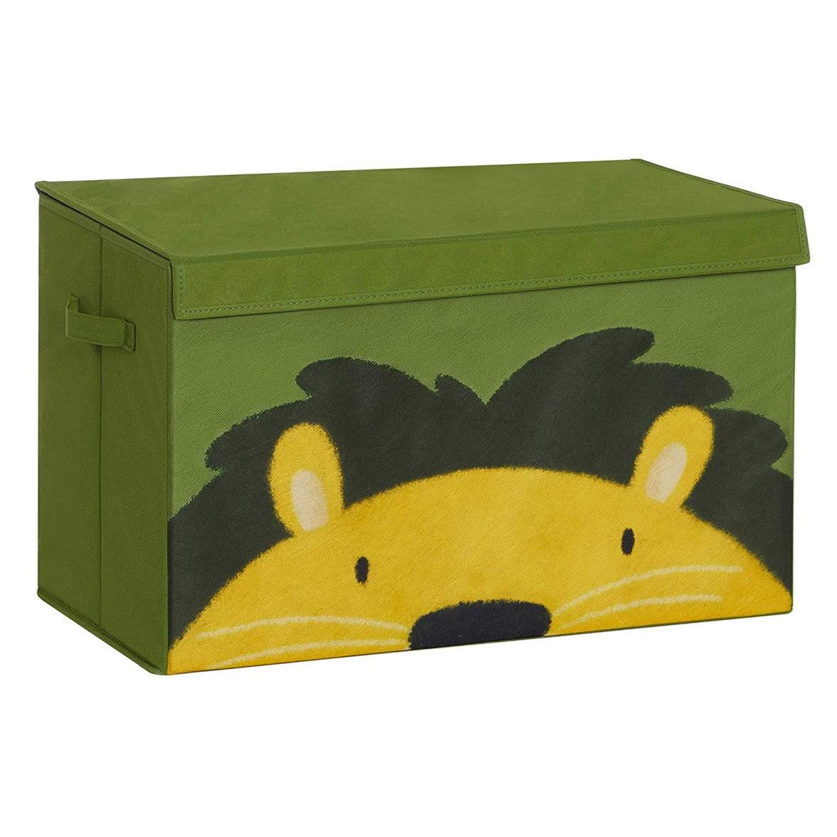 WERNNSAI Coffre à Jouets Licorne Oxford Pliable 64x32x40cm - Boîte Rangement Avec Couvercle Pour Chambre Enfant Fille