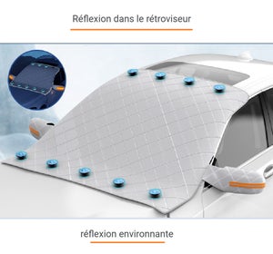 Pare-Soleil Voiture Pare-Brise Avant Pour VW T6, Housse De Protection Pour Pare-Brise Avant Couverture De Pare-Brise Protection Solaire Bloque Les Rayons UV Et La Chaleur Anti Givre Neige Glace