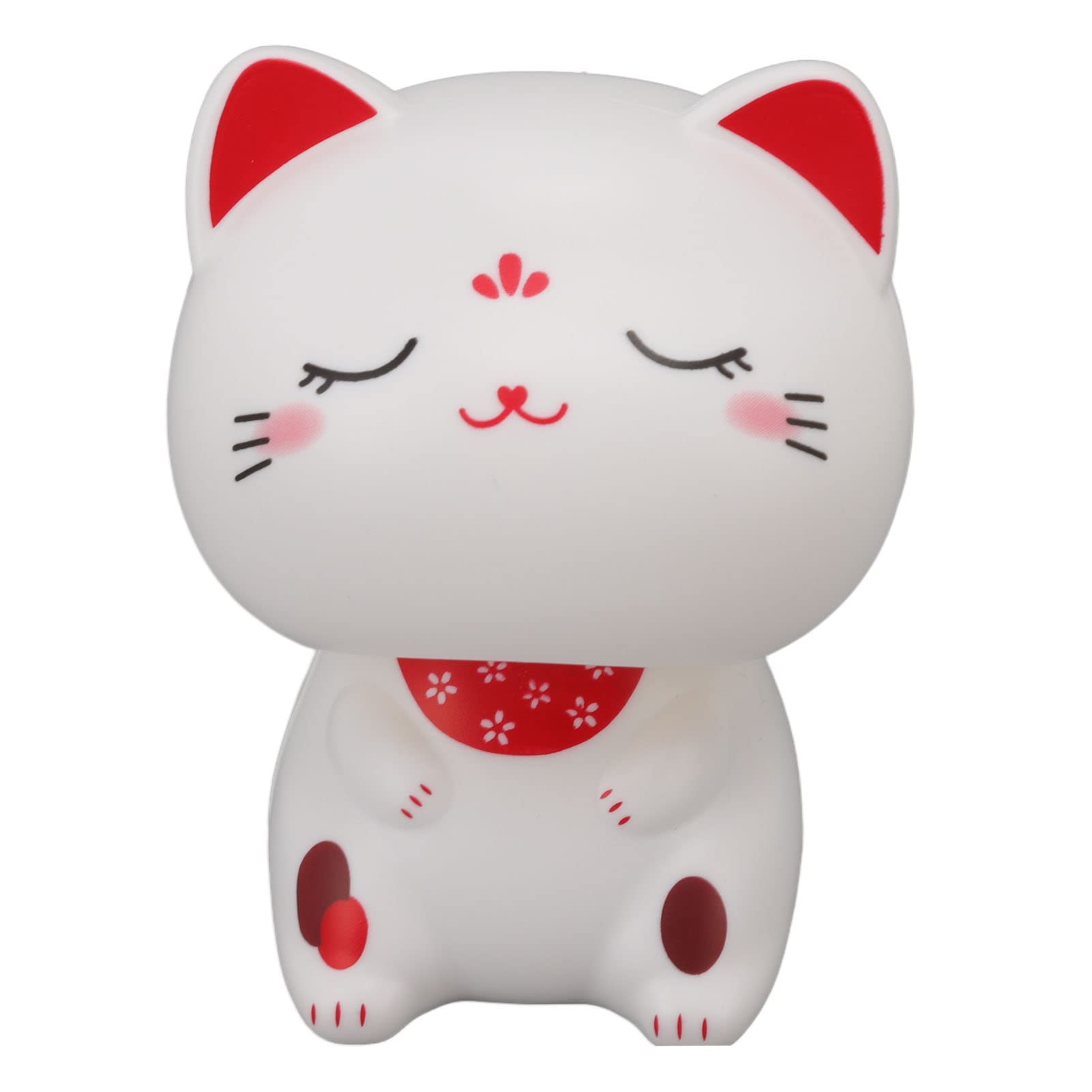 Décor de chat porte-bonheur chinois, agitant électrique, caisse de chat porte-bonheur, cadeau d'ouverture pour la bonne chance, ornements de voiture à la maison, nouveau  15