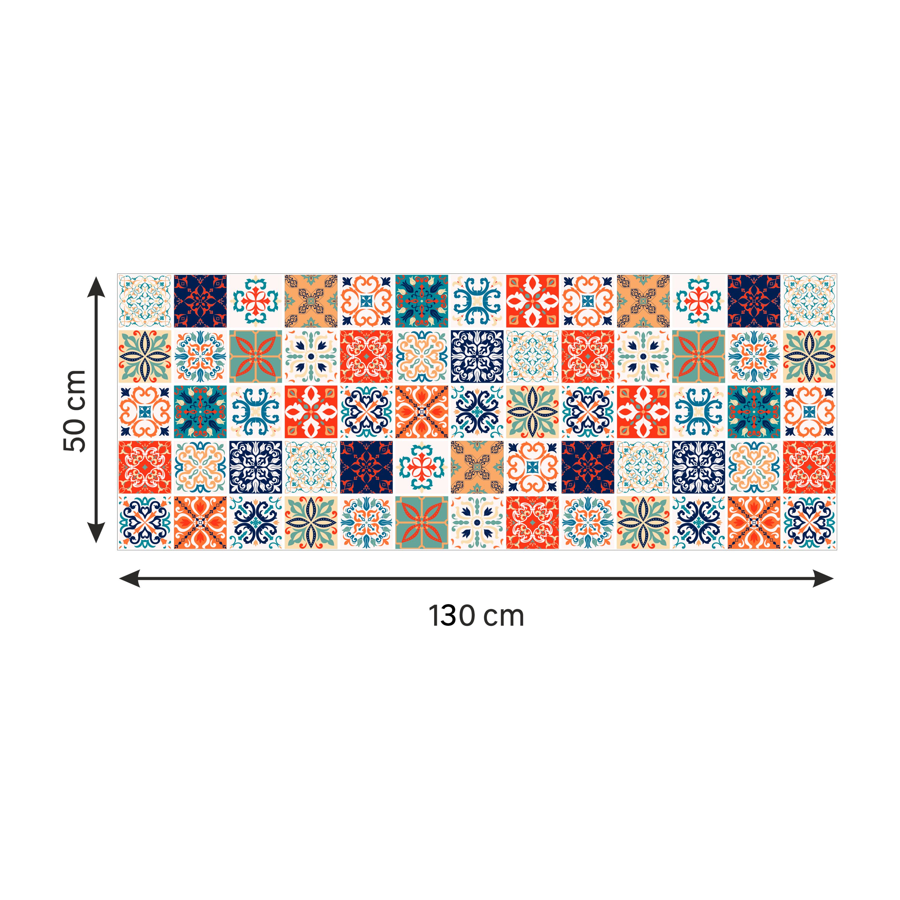 Tapete de cozinha CELANIE - efeito cimento multicolorido - 50 x 130 cm - INSPIRE - 4